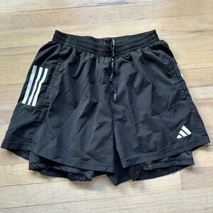 adidas Men's Own the Run 5 Pocket 2-in-1 Shorts